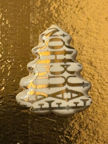 Fève fauchon sapin doré - fauchon,