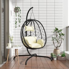 Hanging Egg Chair, Hanging Egg Chairs,fauteuil Suspendu En Forme D'œuf vidaXL