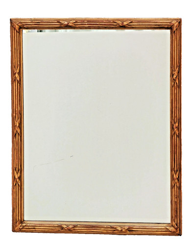 Miroir feuille d or - à,