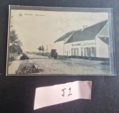 Carte postale waterloo - postale,