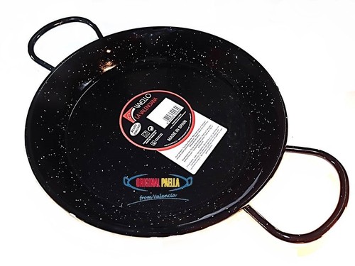 Poele paella acier - poele,