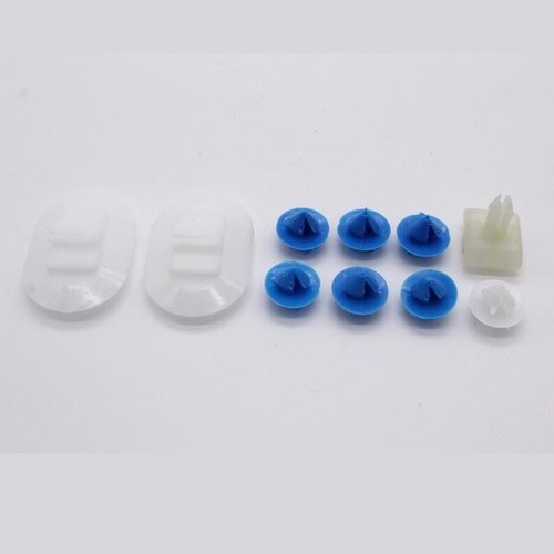 10x clips fixation pour bas - 10x,