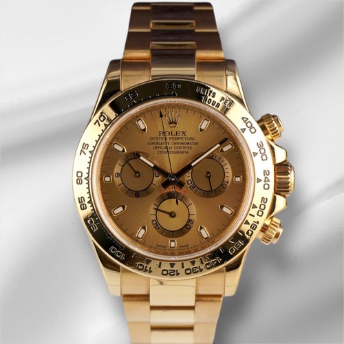 Rolex 40mm daytona - 18k, or