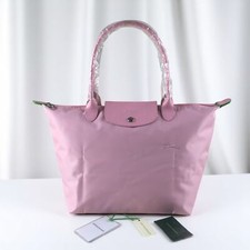 Longchamp Pink Le Pliage L size Original Handle Bag Pouch Outlet JAPAN NEW #JAB