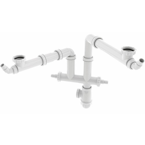 Tubulure raccordement avec - de,
