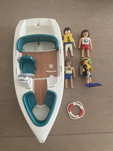 Lot playmobil bateau plongeur - bateau,