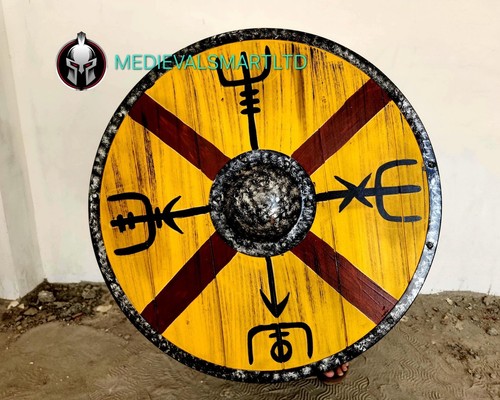 Bouclier combat viking - bouclier, en