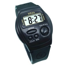 Montre Parlante Digitale Noir