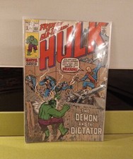 INCREDIBLE HULK # 133 MARVEL COMICS GROUP " DRAXON " THOMAS TRIMPE NOV. 70