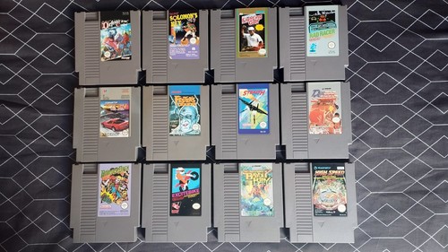 Lot jeux nintendo nes - nes, |