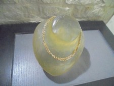 présentoir ancien/vintage à bijoux buste résine sur pied alu de magasin