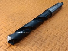 National 1-35/64" Dia Morse Taper #5 MT5 HSS Twist Drill Bit 17 OAL 1.546875 USA