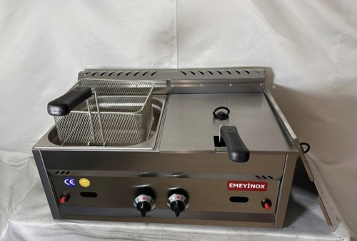 Friteuse gaz 2x8 litres - 2x8,