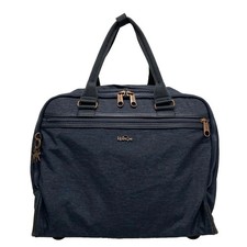 Auth Kipling - Dark Navy Nylon Suitcase