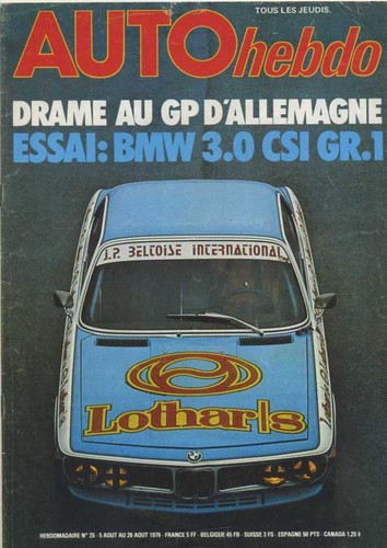 Auto hebdo 08 - hebdo, gp