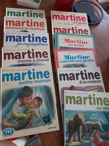 Lot livres martine dès - de,