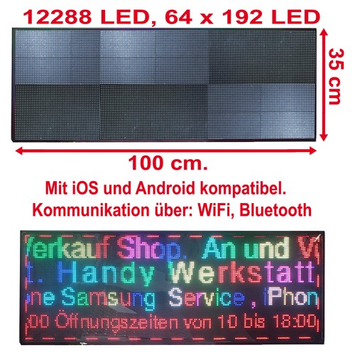 Panneau publicitaire led wifi - publicitaire,