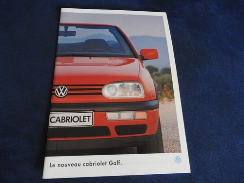 Catalogue volkswagen golf - vw,
