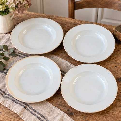 Lot assiettes creuses - 4,