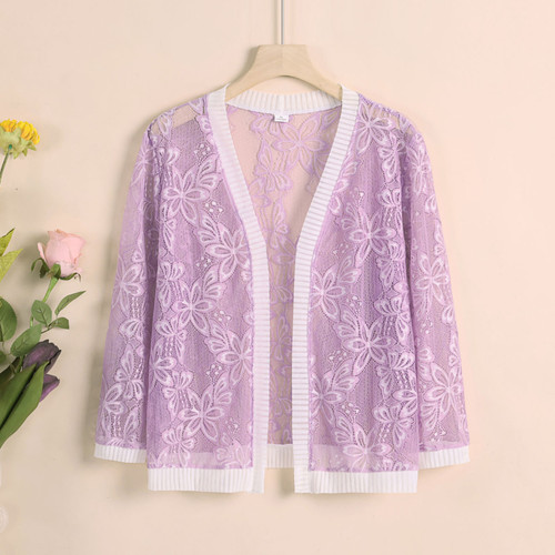 Femmes dentelle floral cape - femmes,