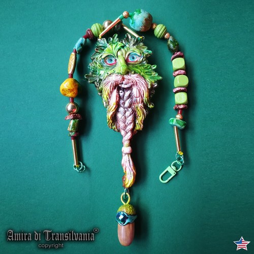 Green man wizard - man, wicca