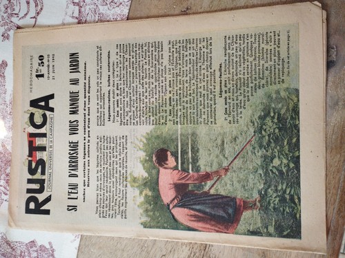 Revue rustica 1942 - revue, de