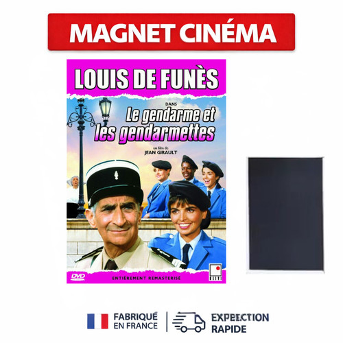 Magnet frigo film - film, gendarme