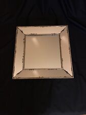 Miroir carré, effet vieilli