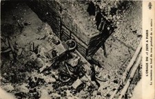 Old postcard AK PARIS Storm of June 15. la taximeter (700508)