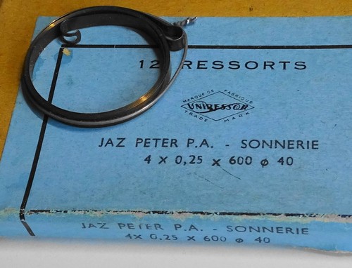 Ressort reveil jaz peter - reveil,