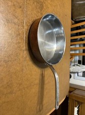 Lagostina 3 qt / 2.85 L Frying Pan Stainless Steel Hammered Copper No Lid