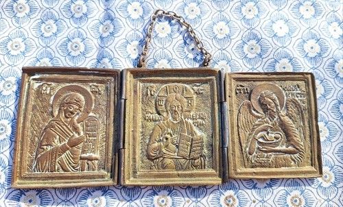 Magnifique icone triptyque - icone,