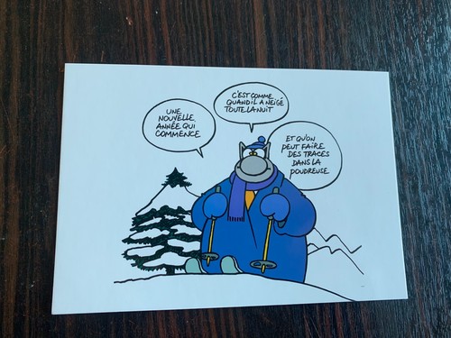 Carte postale bon baisers - baisers, du