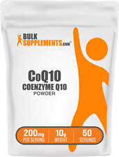 BulkSupplements Coenzyme Q10 Powder - CoQ10 - 200mg per Serving