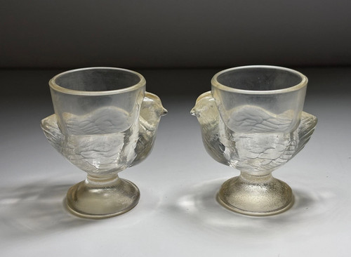 Coquetiers verre moulé - en,