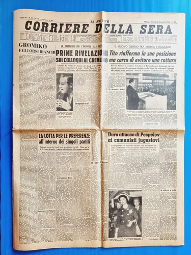 Corriere della sera avril - sera,