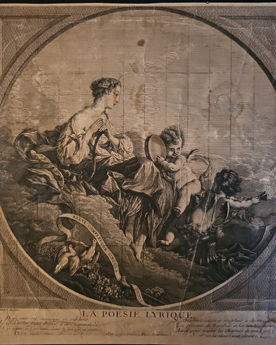 Xviiie gravure ancienne - gravure,