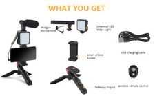 Vidéo Vlogging Kit Microphone