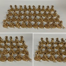 40 PAINTED NECRON WARRIORS WARHAMMER 40,000 GAMES WORKSHOP 40K NECRONS SQUAD