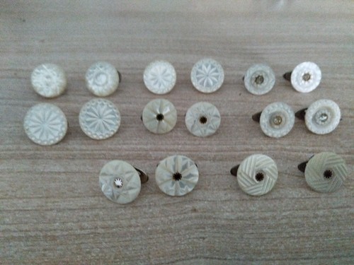 Lot paire boutons - de, de