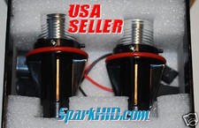 2x White High-Power Halo LED bulb BMW E39 E53 E65 E66 E61 E63 E64 E87 angel eyes