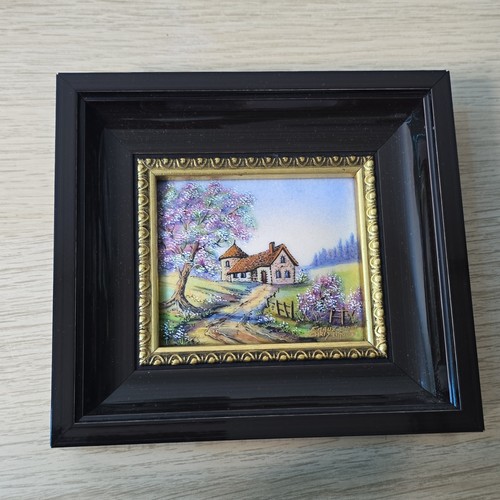 Tableau encadré paysage