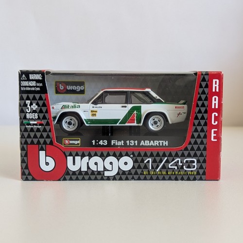 Burago fiat 131 abarth 43 - burago, 1/43