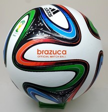 Adidas Brazuca Brazil World Cup 2014 FIFA Match BALL Soccer Football TAILLE 5
