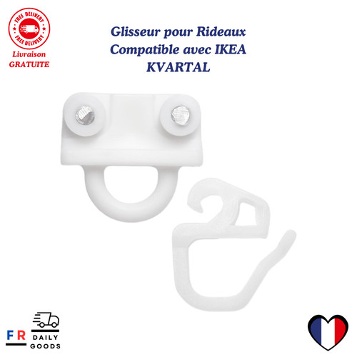 Sets glisseur pr rideaux - 24,