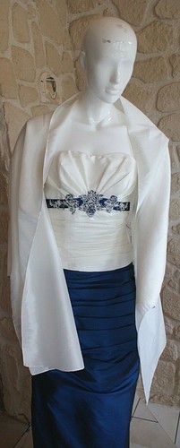 Robe cocktail étole marque - robe,