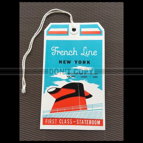 Paquebot france etiquette - paquebot,