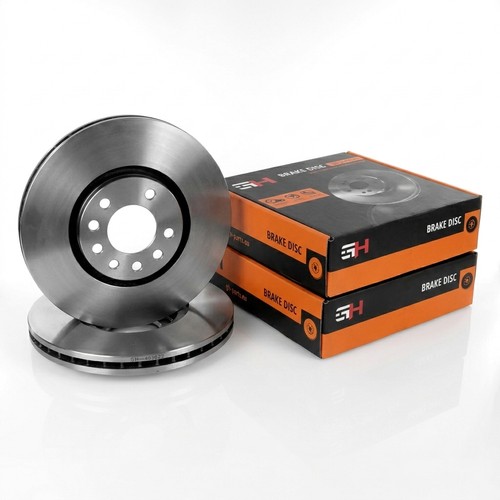 Disque frein ventilé - 2x,