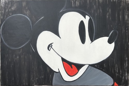 Large pop art - pop, hand