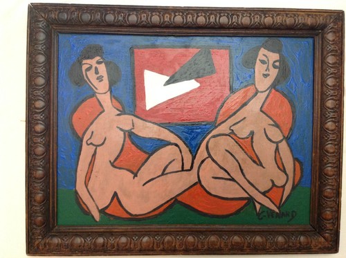 Claude venard peinture signé - venard,